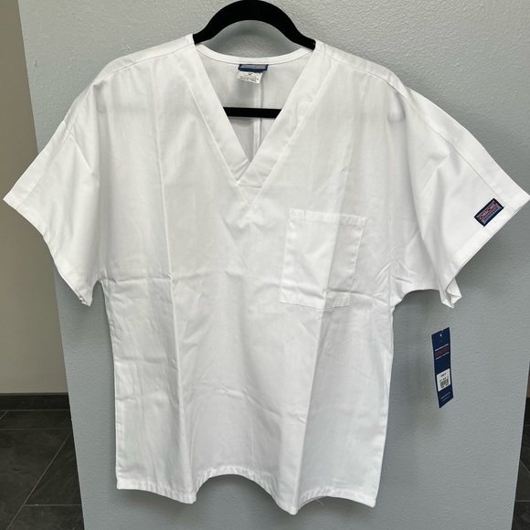 Cherokee Workwear Unisex V Neck Scrub Top - Picture 1 of 6
